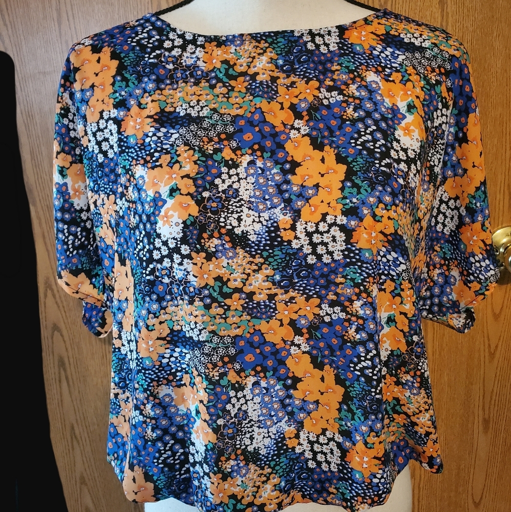 Floral Dress blouse